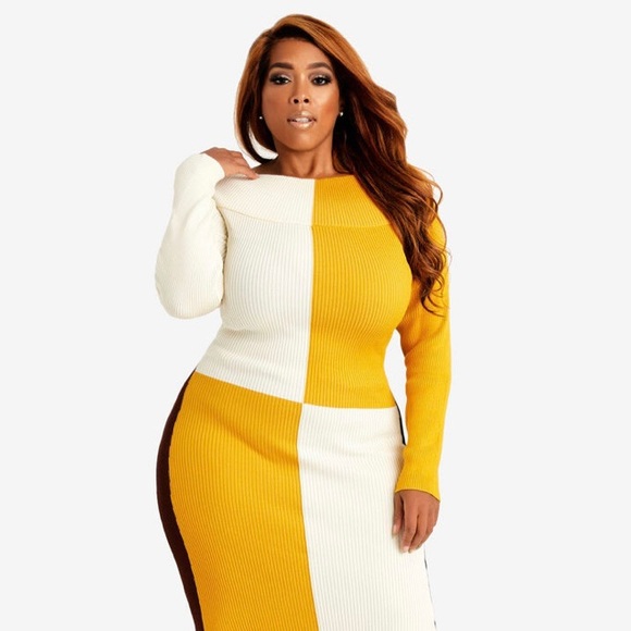 Ashley stewart sales sweater dresses